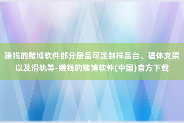 赚钱的赌博软件部分居品可定制样品台、磁体支架以及滑轨等-赚钱的赌博软件(中国)官方下载