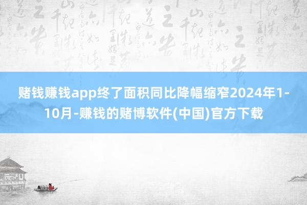 赌钱赚钱app终了面积同比降幅缩窄　　2024年1-10月-